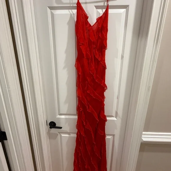 Cecelia Dress in Red by Rat & Boa - Picture 6 of 6